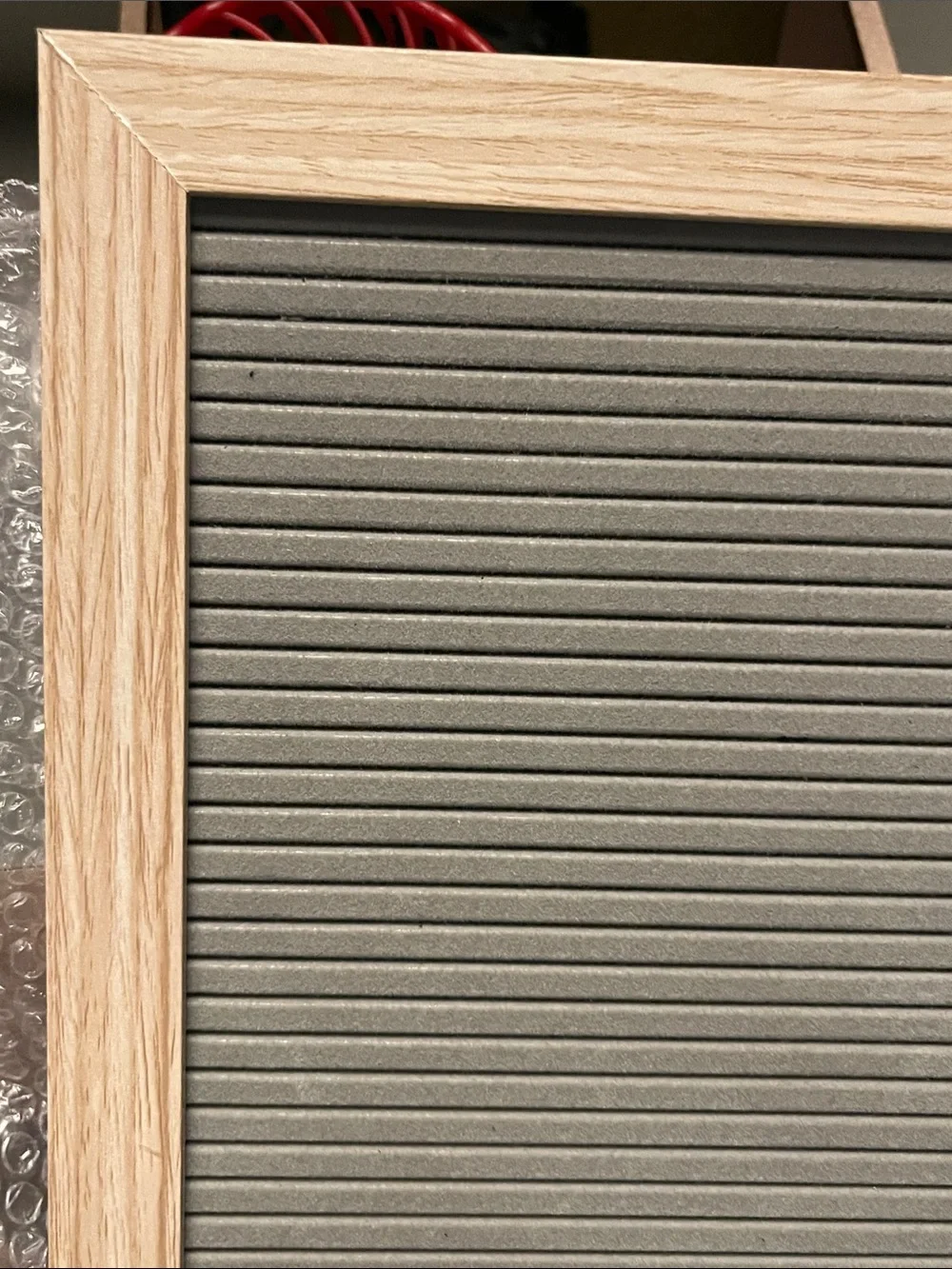 Changeable Letter Board in Brown by